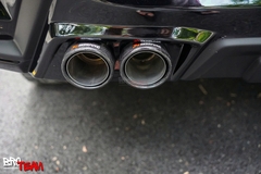 Chụp Đuôi Pô Akrapovic Cacbon Kép Cho Ford Everest