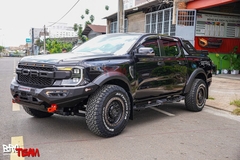 Cụm đèn pha Full LED 2 Projector phong cách MATRIX cho Ford Ranger 2023