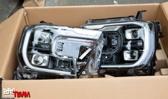 Cụm đèn pha Full LED 2 Projector phong cách MATRIX cho Ford Ranger 2023