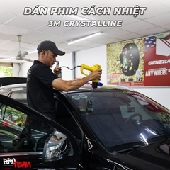 Dán phim cách nhiệt 3M cho xe Toyota Hilux