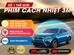 Dán phim cách nhiệt ô tô 3M Crystalline cho Ford Mustang Mach-E