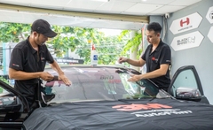 Dán phim cách nhiệt ô tô 3M Crystalline cho Ford Mustang Mach-E