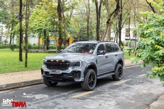 Dán wrap đổi màu xe Ford Everest