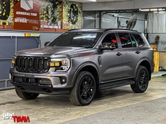 Dán wrap đổi màu xe Ford Everest