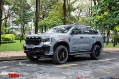 Dán wrap đổi màu xe Ford Everest