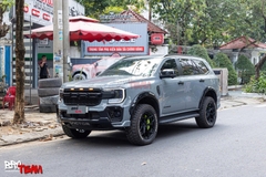 Dán wrap đổi màu xe Ford Everest