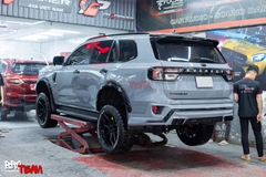 Dán wrap đổi màu xe Ford Everest
