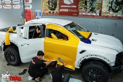 Dán Wrap Đổi Màu Xe Ford Ranger