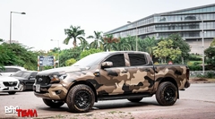 Dán Wrap Đổi Màu Xe Ford Ranger