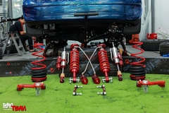 Độ bộ phuộc giảm xóc Profender xe Toyota Hilux