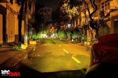 Độ đèn bi gầm Toyota Hilux