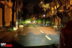 Độ đèn bi gầm Toyota Hilux