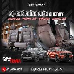 Độ Ghế Chỉnh Điện Ô Tô Cherry Cao Cấp