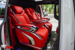 Độ ghế Limousine xe Kia Carnival