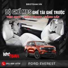 Độ Ghế MBS Ghế Tài Ghế Trước Ford Everest