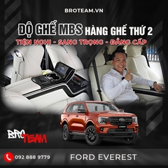 Độ Ghế MBS Hàng 2 Xe Ford Everest