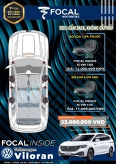 Độ Loa Xe Ô Tô Volkswagen Viloran