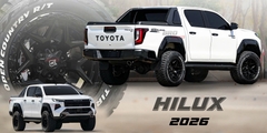 Độ mâm ô tô xe Toyota Hilux