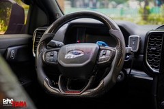 Độ vô lăng Carbon Ford Ranger