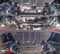 Giáp gầm Rhino bảo vệ thước lái xe Ford Ranger/Everest/Raptor