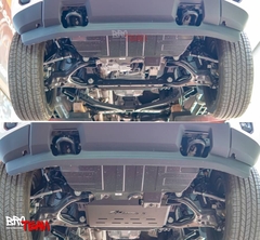 Giáp gầm Rhino bảo vệ thước lái xe Ford Ranger/Everest/Raptor
