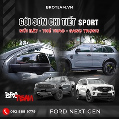 Gói sơn chi tiết Sport ô tô