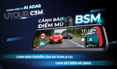 Gương Điện Có Camera Lùi Vinfast VF3 Quay Trước Sau