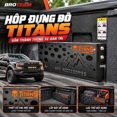 Hộp Đựng Đồ TITANS Gắn Thành Thùng Bán Tải