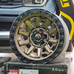 Mâm Fuel Covert D696 Matte Bronze Black Ring