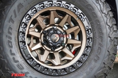 Mâm Fuel Covert D696 Matte Bronze Black Ring