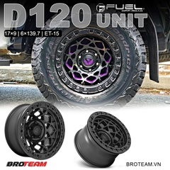 Mâm Fuel UNIT D120 17×9