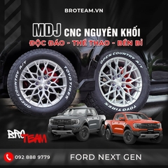 Mâm MDJ 20 Inch CNC nguyên khối