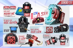 Nâng cấp ánh sáng Toyota Hilux với Bi Led Kenzo S900 Pro Laser