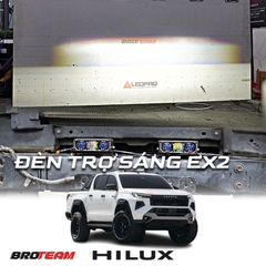 Nâng cấp đèn trợ sáng Toyota Hilux với Aozoom EX2
