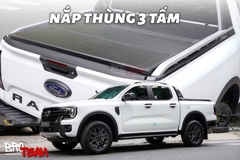 Nắp thùng 3 tấm cho Ford Ranger