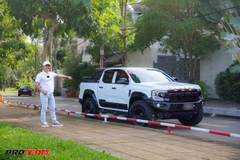 Sơn đổi màu xe Ford Ranger chi tiết