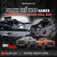 Thanh thể thao Hamer Warrior Plus Series Roll Bar For Ford Ranger 2022+ - Raptor Next Gen 2022