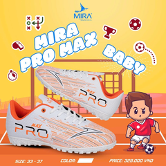 Giày Đá Bóng Trẻ Em Mira Pro Max TF