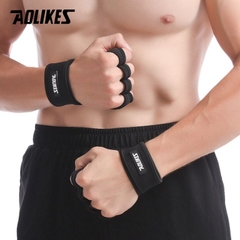 Găng Tay Nâng Tập Tạ Gym Có Quấn Aolikes 117