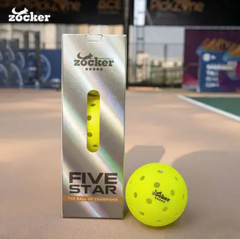 Bóng Pickleball Zocker FIVE SPAR (Hộp 3 quả)