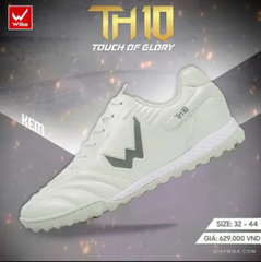 GIÀY BÓNG ĐÁ TH10 TRẮNG
