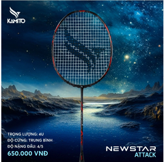 Vợt cầu lông Kamito Newstar Attack