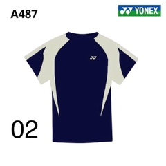 Áo Cầu Lông Yonex Xanh Tím Than A487