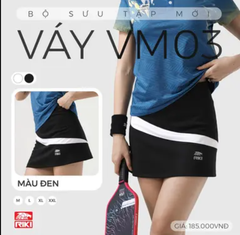Váy Thể Thao Riki Velocity Trắng