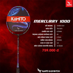 VỢT CẦU LÔNG MERCURRY 1000
