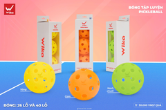 Bóng Picklebal Wika tập luyện W26 Lỗ