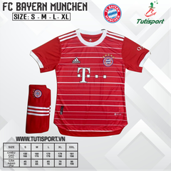 Áo Bóng Đá CLB Bayern Munich Đỏ 2022-2023