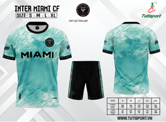 Áo Bóng Đá CLB Inter Miami Xanh2022-2023