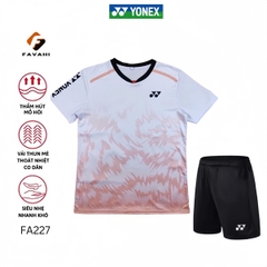 Áo Yonex Trắng Hồng