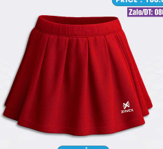 Chân váy ZINEX đỏ